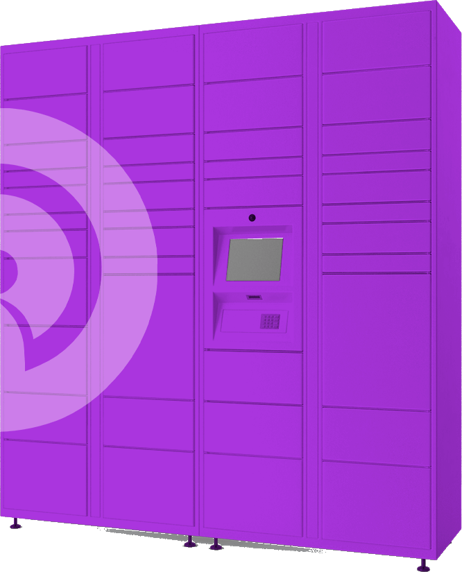 Smart Locker ONE — armário inteligente de encomendas, com compartimentos modulares e painel de operação